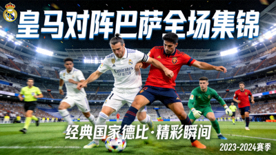 皇马对阵巴萨全场集锦